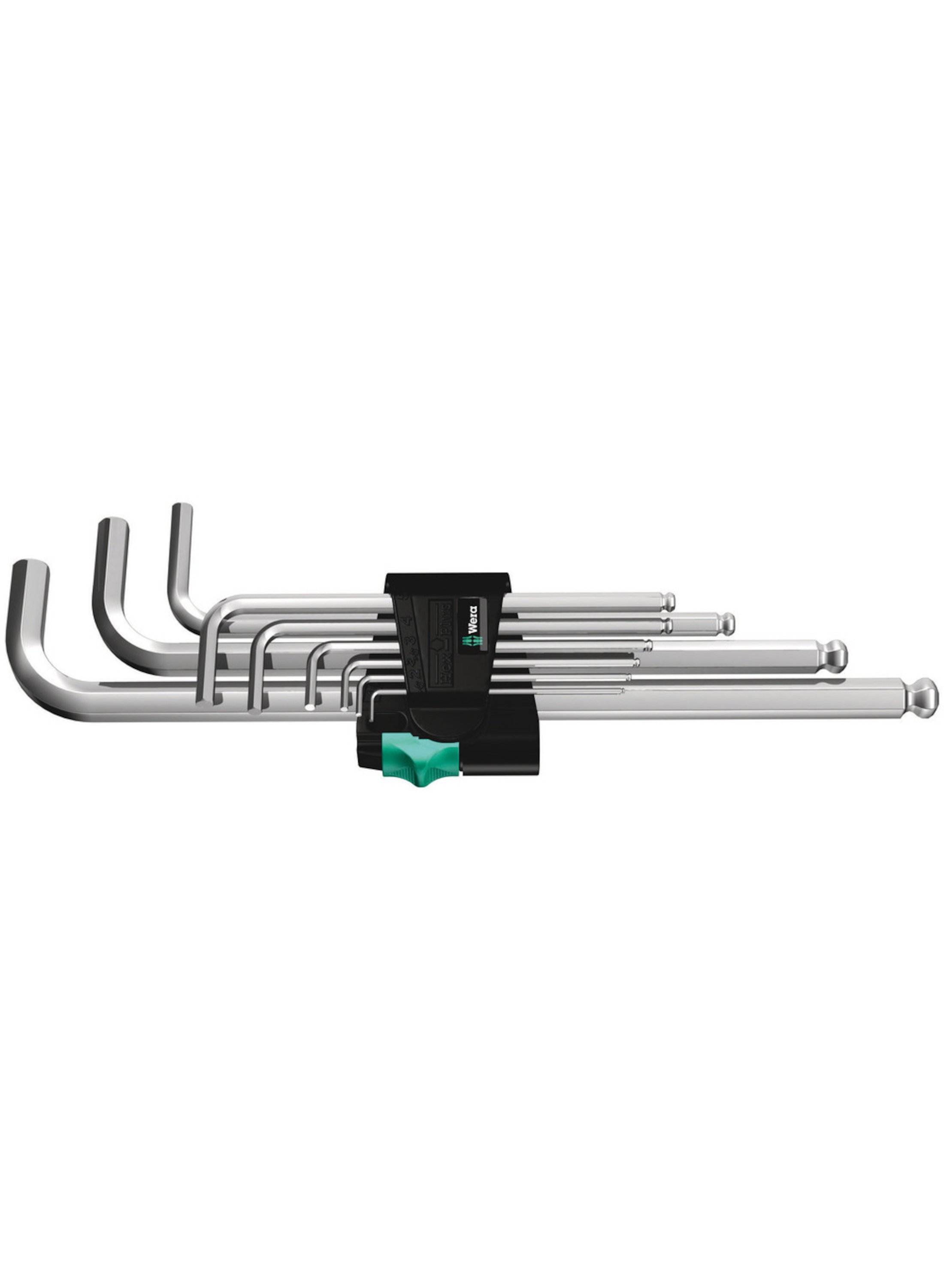 Clé hexagonale Wera 950 PKL/9 SM N; 1,5-10,0 mm; 9 unités