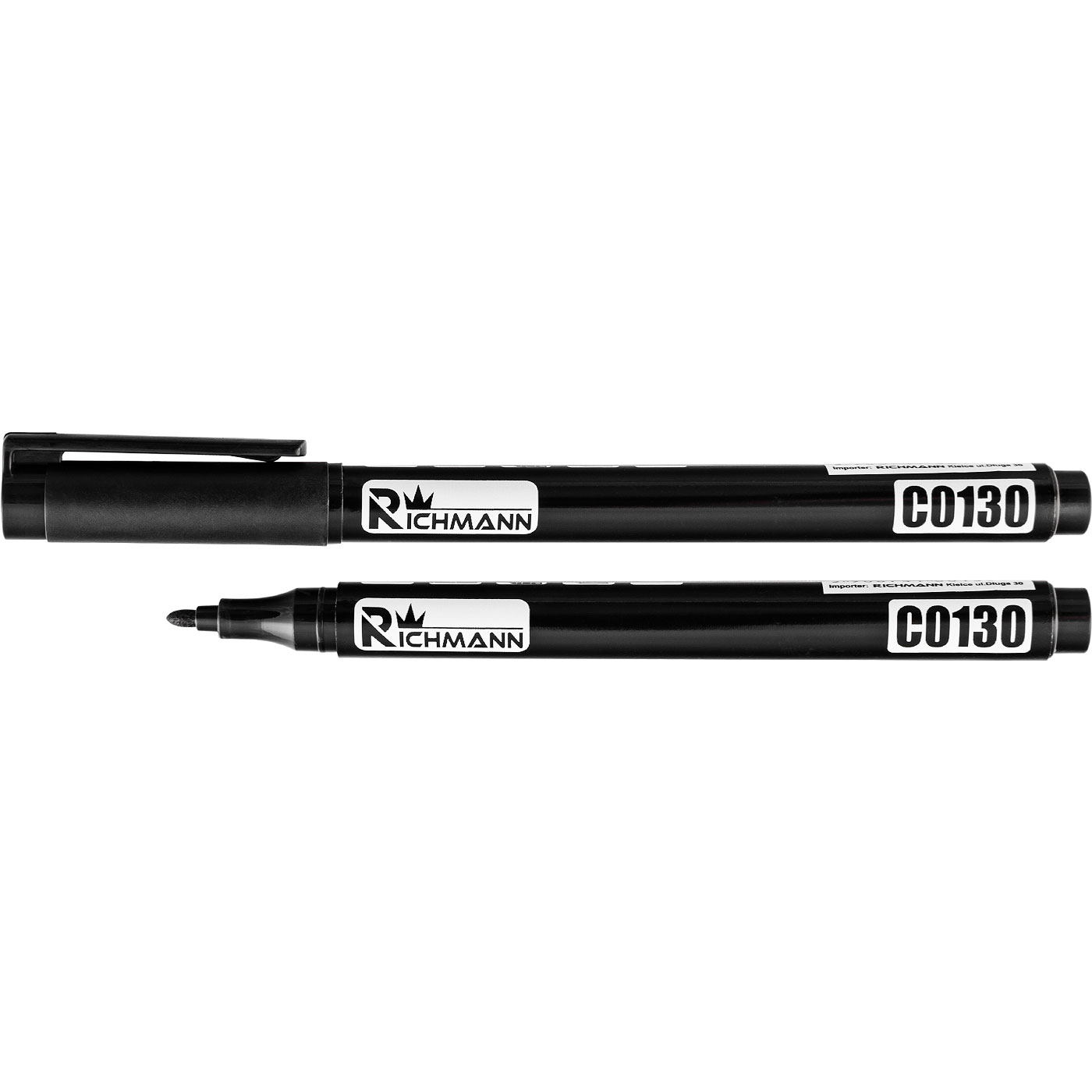 Stylo de marquage Richmann C0130; 1 mm; noir