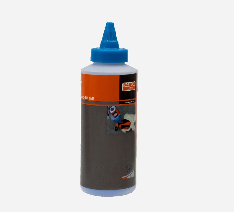 Recharge de craie de marquage pour ligne de craie / ruban à mesurer Bahco CHALK-BLUE; 227 g; bleu