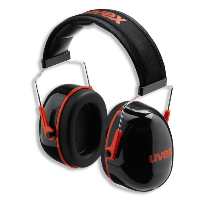 Protecteurs d'oreilles Uvex K3; 33 dB; noir rouge