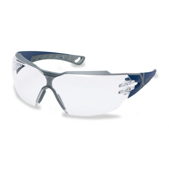 Lunettes de protection Uvex Pheos CX2; dégager; bleu-gris