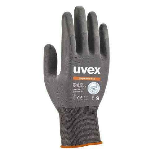 Gants Uvex Phynomic Lite; 27 cm Taille; grise