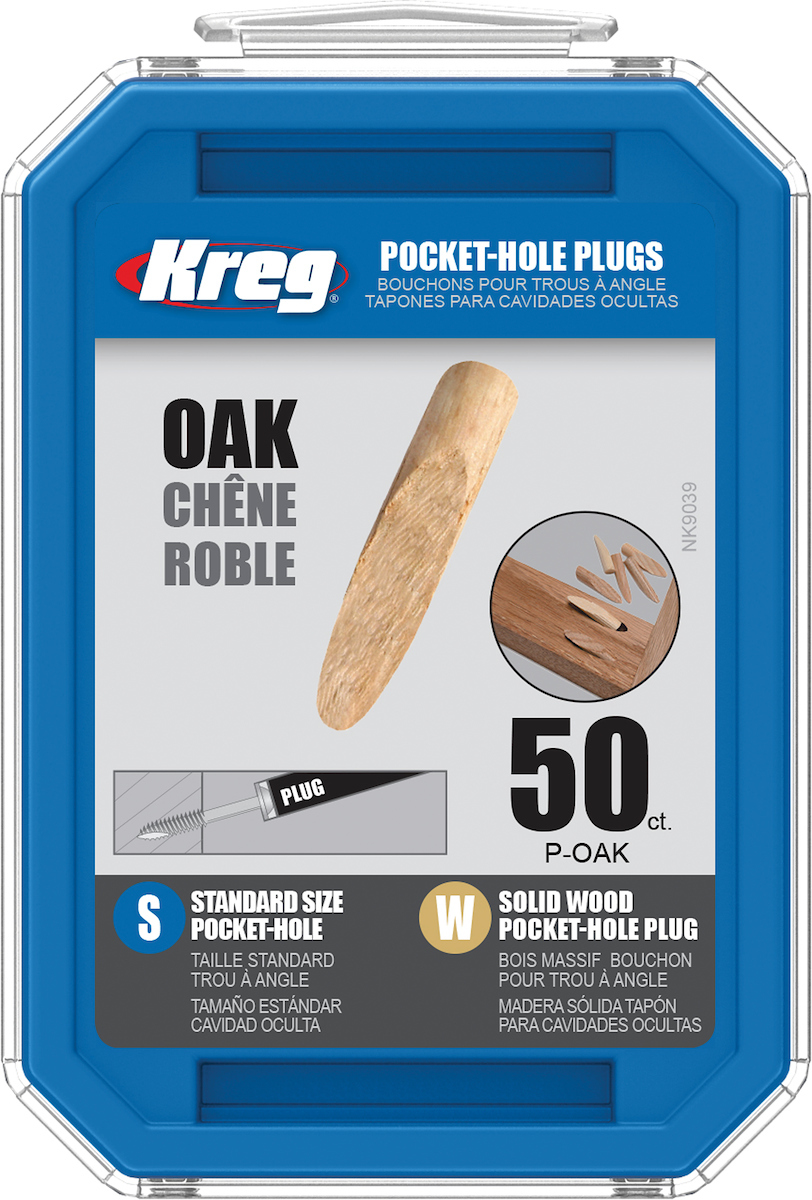 Chevilles Kreg P-OAK; 12 mm (1/2'')- 140 mm (11/2''); 50 pcs.; chêne