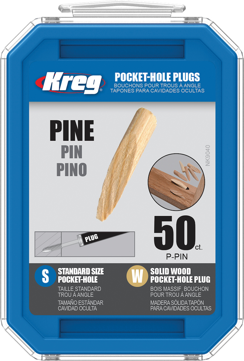 Chevilles Kreg P-PIN; 12 mm (1/2'')- 140 mm (11/2''); 50 pcs.; pins