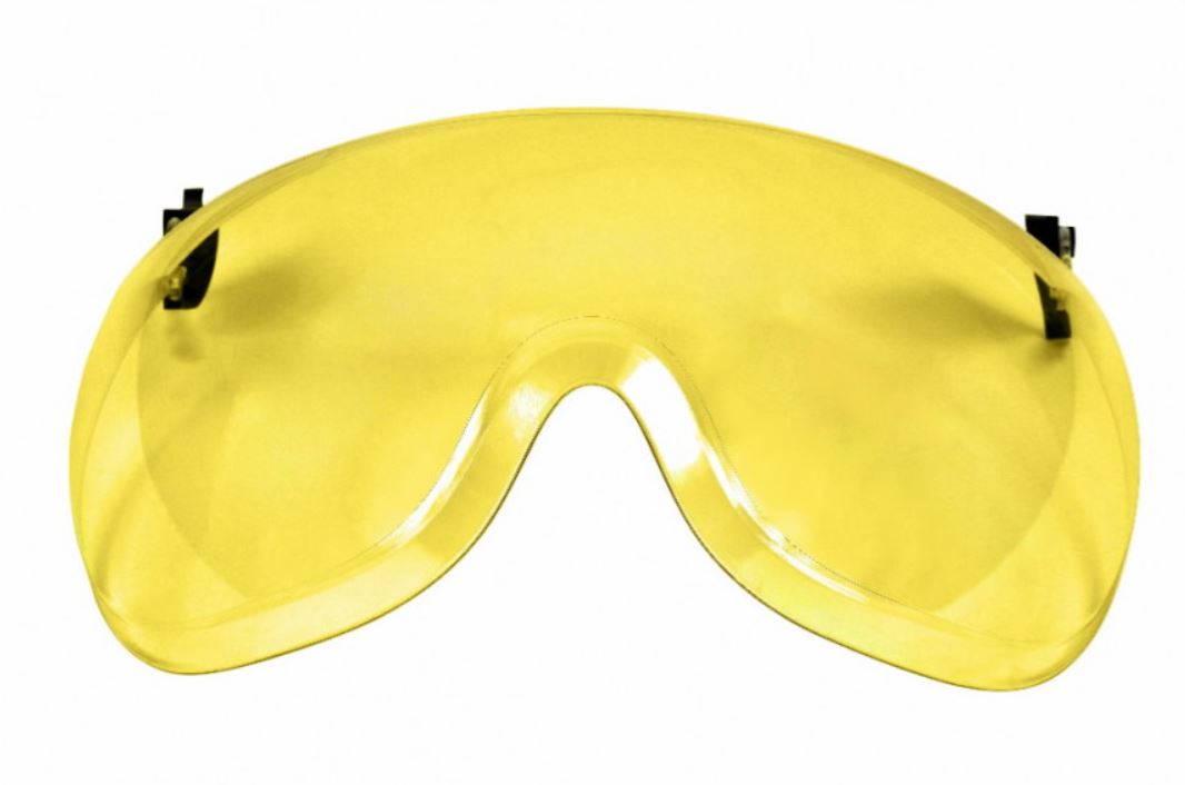 Verre de sécurité 3M SecureFit; X5500/X5000 casques; jaune