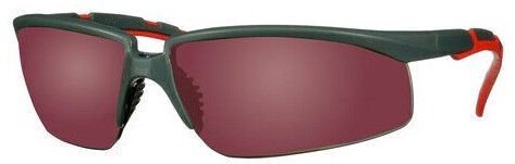 Lunettes de protection 3M SOLUS 2000;  gris / rouge