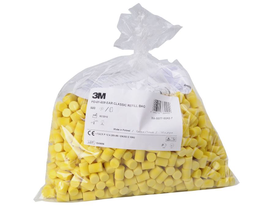 Protection auditive 3M E-A-R Classic; 28 dB; 500 paires