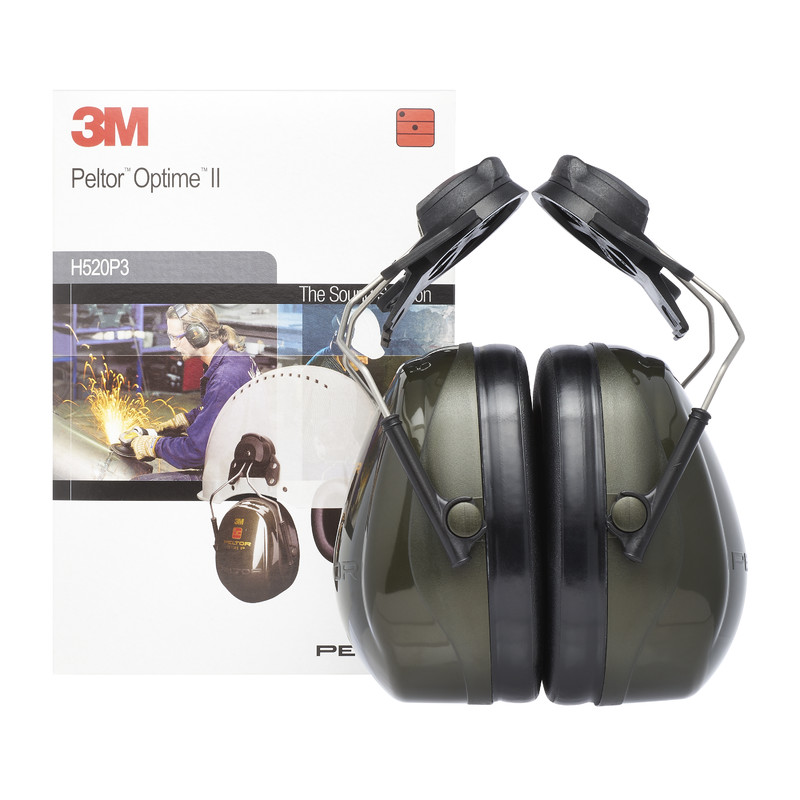 Protecteurs d'oreilles 3M Peltor Optime II; 30 dB; vert