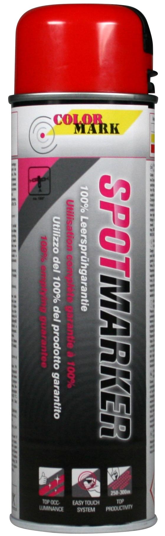 Peindre Motip SPOTMARKER FLUO; 500 ml; rouge