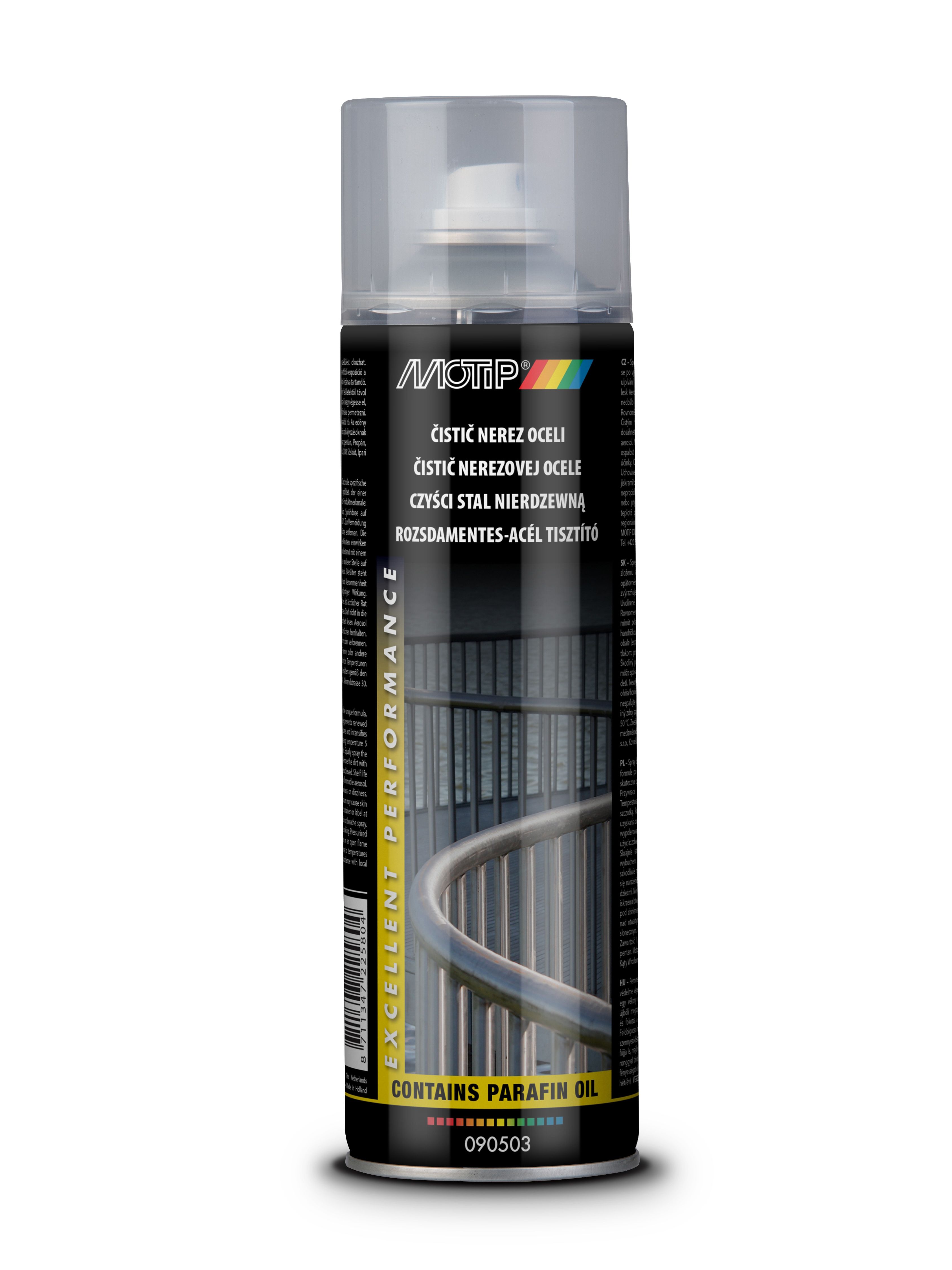 Nettoyeur Motip STAINLESS STEEL CLEANER; 500 ml