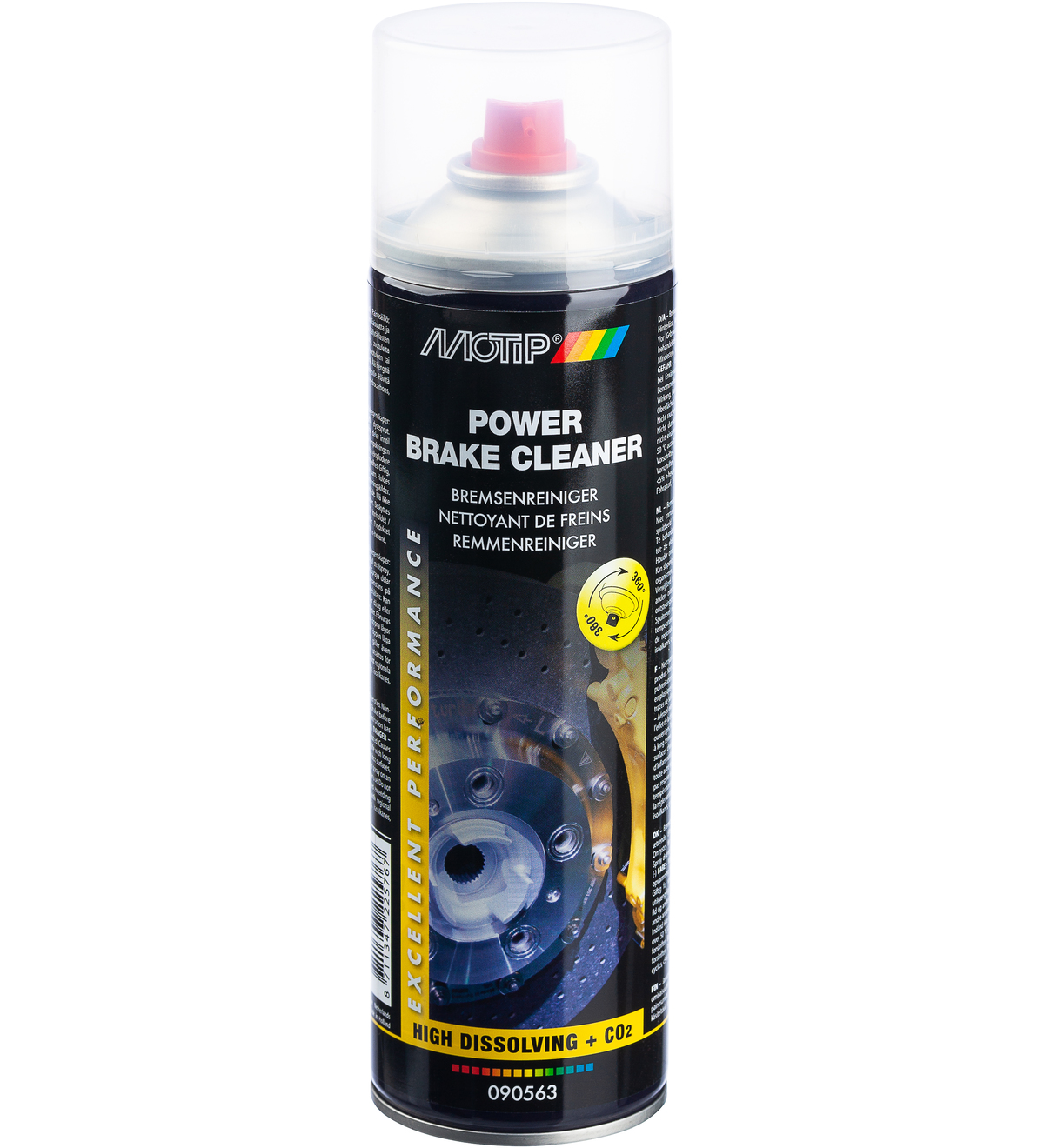 Agent de nettoyage de voiture Motip POWER BRAKE CLEANER; 500 ml