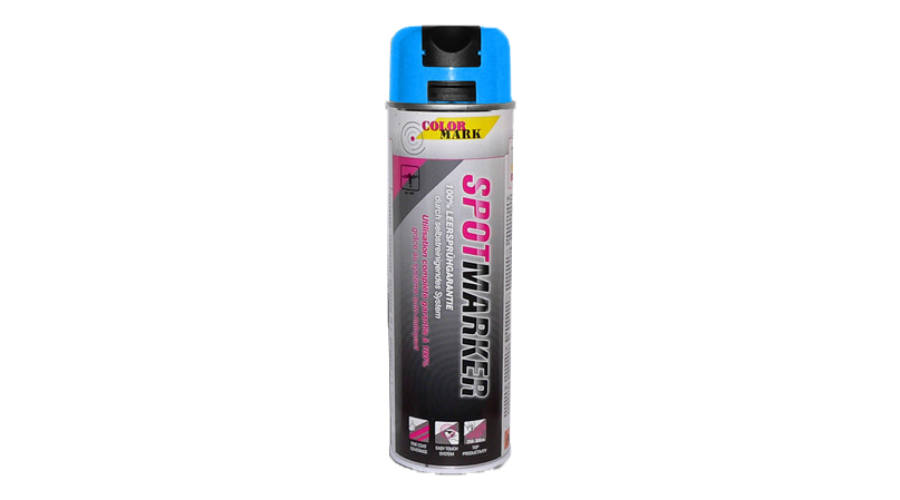 Peindre Motip SPOTMARKER FLUO; 500 ml; bleu