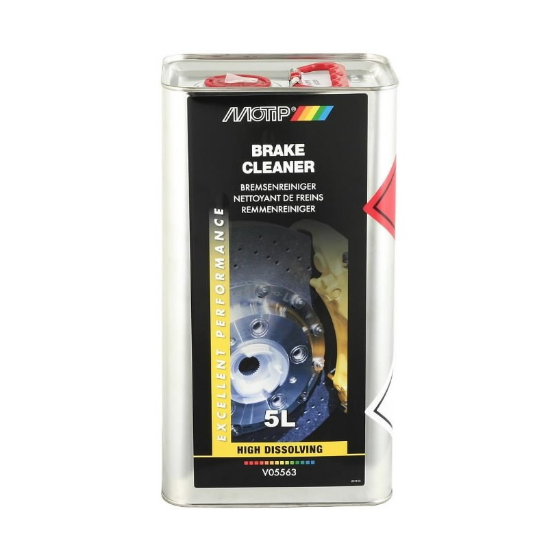 Agent de nettoyage de voiture Motip BRAKE CLEANER; 5 l