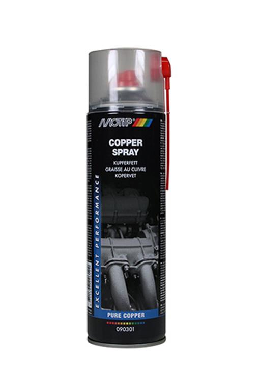 Aérosol Motip COPPER SPRAY; 500 ml