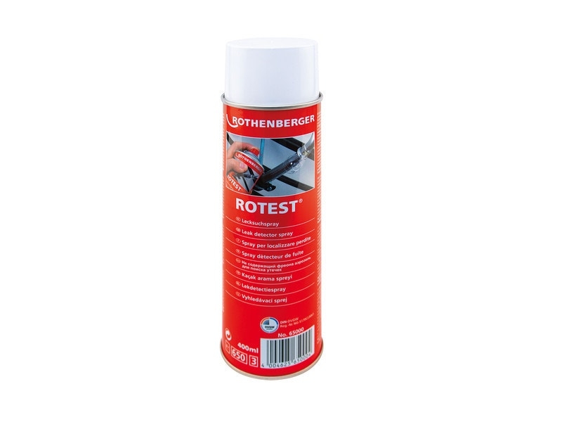 Aérosol pour la détection de fuite de gaz Rothenberger ROTEST 4; 400 ml