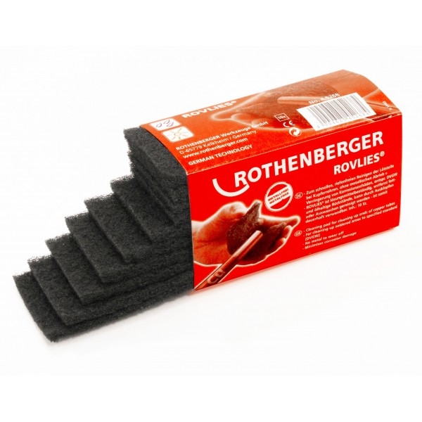 Lingettes de nettoyage en cuivre Rothenberger ROVLIES; 10 unités