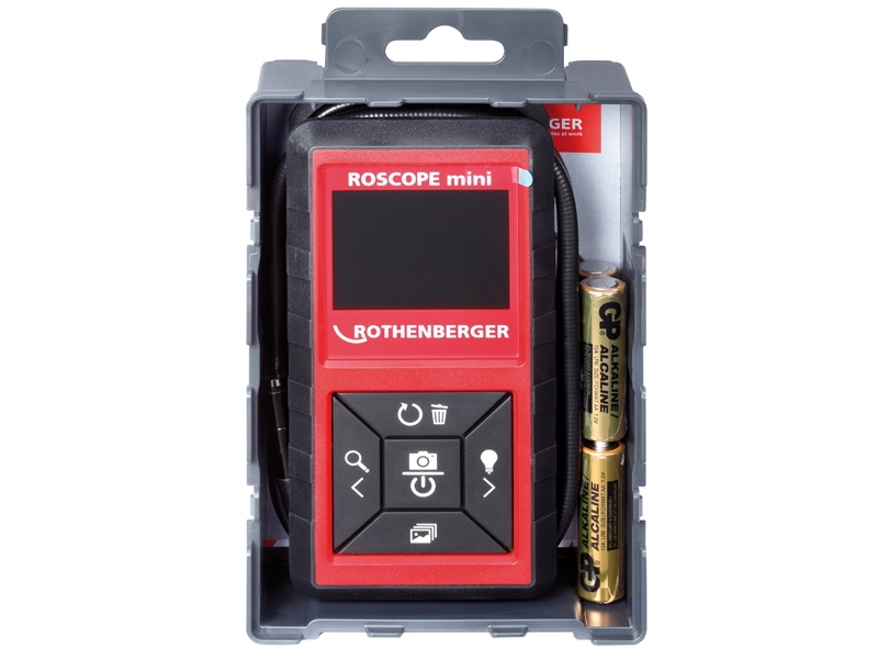 Réviser la caméra Rothenberger ROSCOPE mini SET