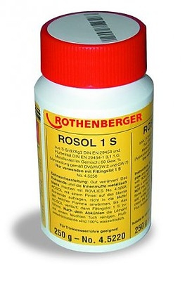Pâte à souder Rothenberger ROSOL 1 S; 250 g