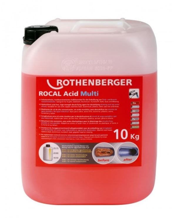 Décalcificateur Rothenberger ROCAL ACID Multi; 10 kg