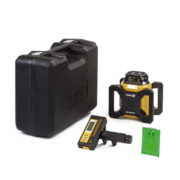 Niveau laser rotatif Stabila LAR 160 G + REC 160 RG; vert