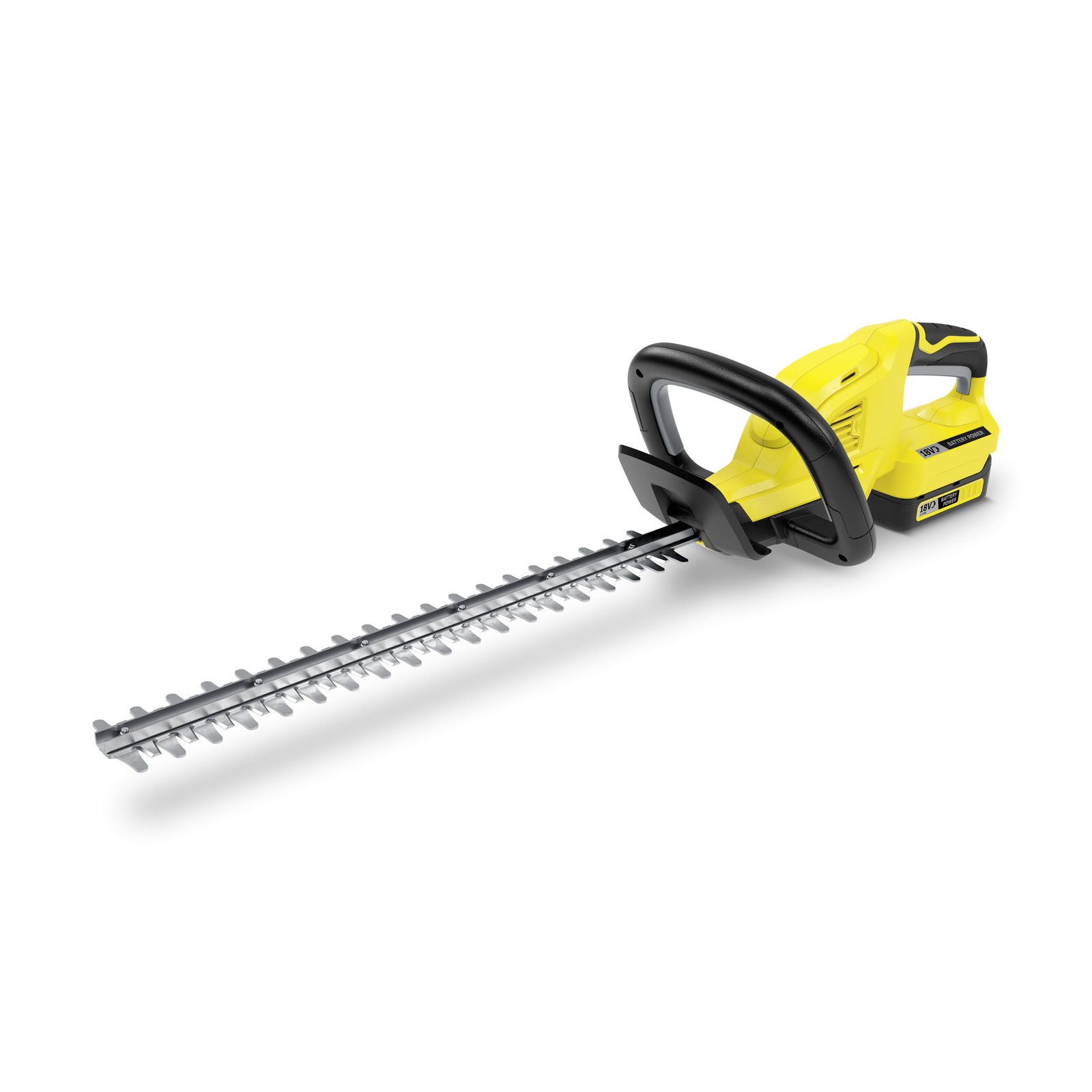Taille-haie Karcher HGE 18-45; 18 V; 1x2,5 Ah; 45 cm longueur; sans fil
