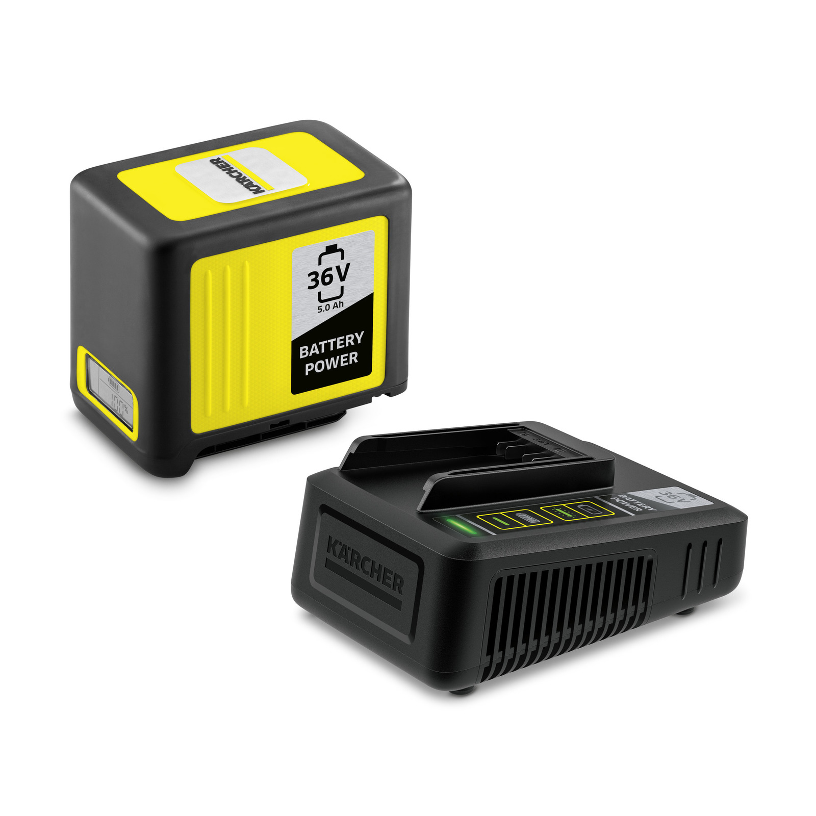 Batterie Karcher Power 36 V; 5,0 Ah + chargeur de charge rapide Power