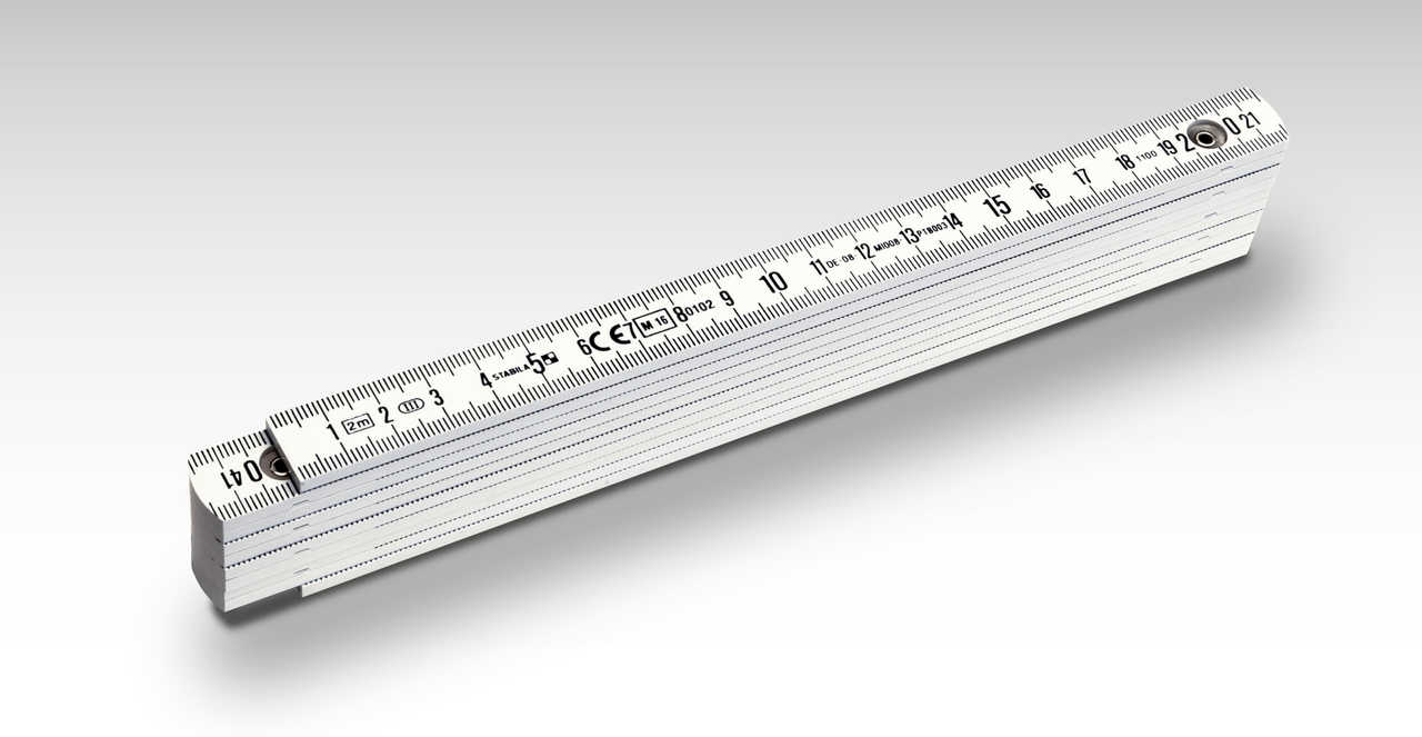 Règle pliante en plastique Stabila 1107; 2 m