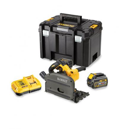 Scie circulaire DeWalt DCS520T2-QW; 54 V; 2x6,0 Ah accu.