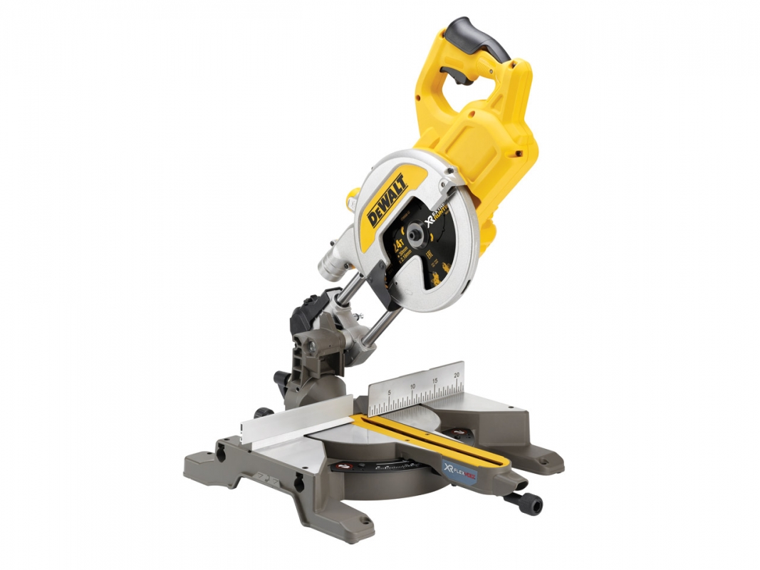 Scie à onglets composés DeWalt DCS777N-XJ; 54 V (sans batterie et chargeur)