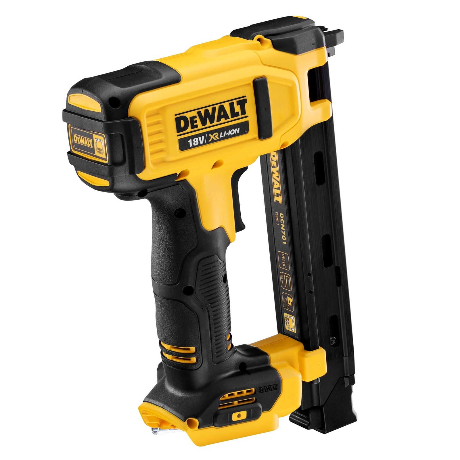 Agrafeuse DeWalt DCN701N-XJ; 18 V (sans batterie et chargeur)