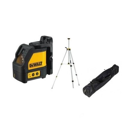 Niveau laser de ligne transversale DeWalt DW088KTRI-XJ + stand