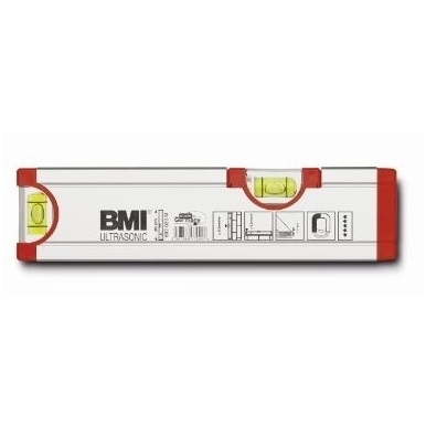 Niveau à bulle magnétique BMI Ultrasonic; 20 cm