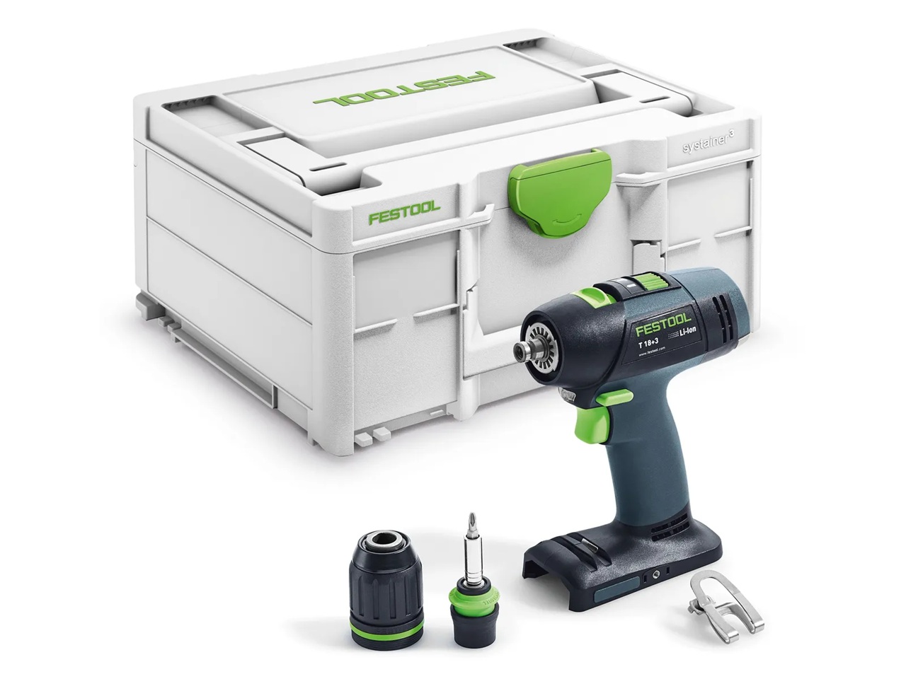 Perceuse Festool T 18+3-Basic; 18 V (sans batterie et chargeur)
