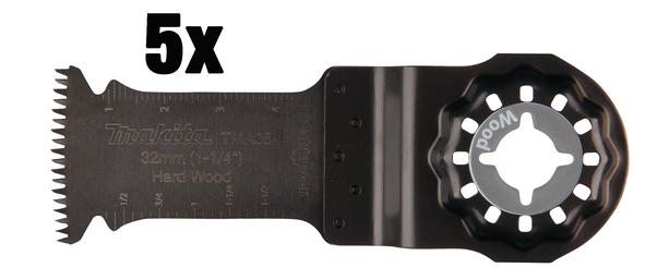 Lame de scie Makita B-64886-5; 32 mm; 5 unités