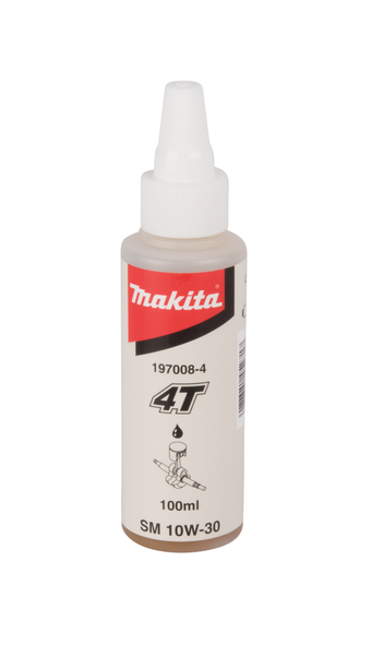 Pétrole Makita 197008-4; 100 ml pour les moteurs de tondeuses à gazon et de pelouse