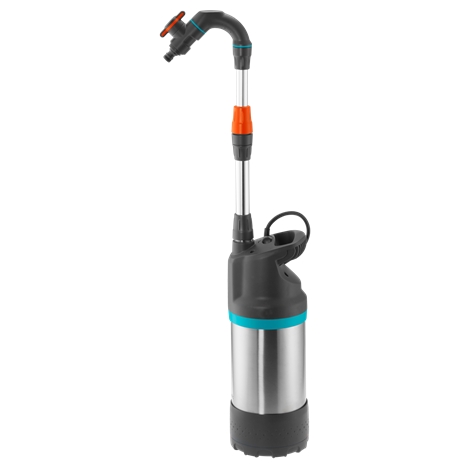 Pompe de réservoir d'eau de pluie Gardena 4700/2 Inox Automatic avec accessoires