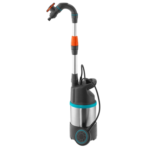 Pompe de réservoir d'eau de pluie Gardena 4700/2 Inox avec accessoires