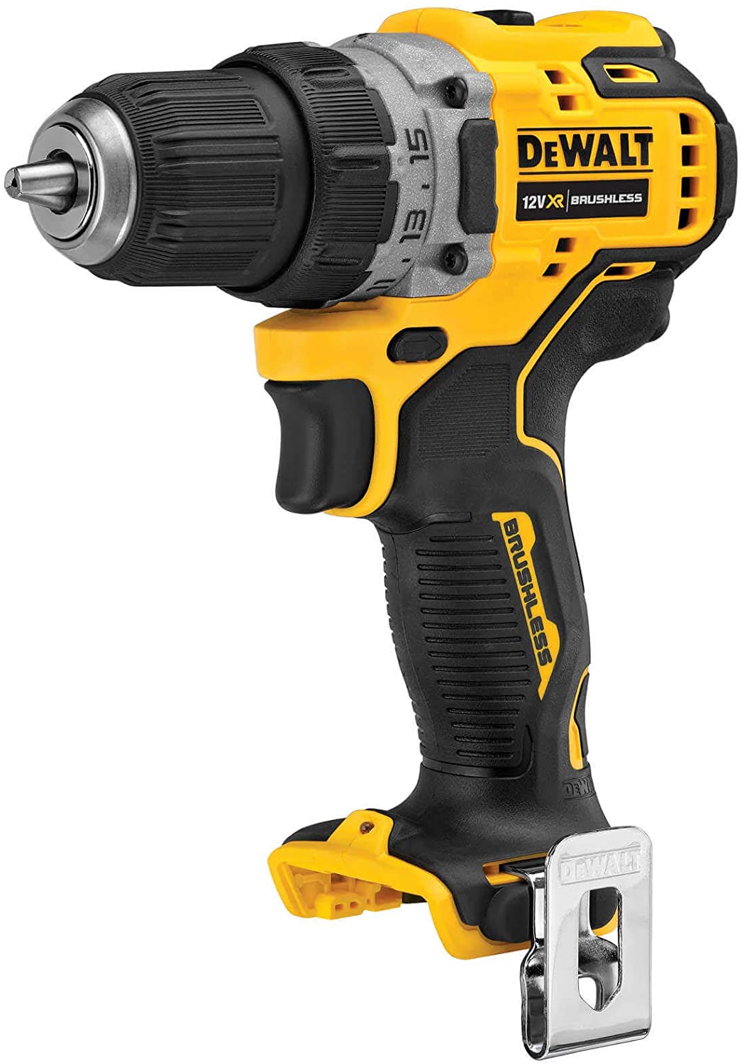 Perceuse-visseuse sans fil DeWalt DCD701N-XJ; 12 V; (sans batterie et chargeur)