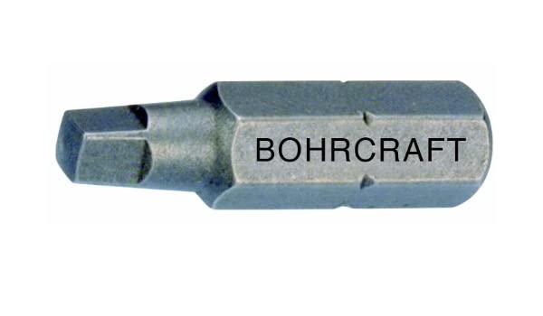 Peu de tournevis Bohrcraft BC61901500225; SQ2; 25 mm