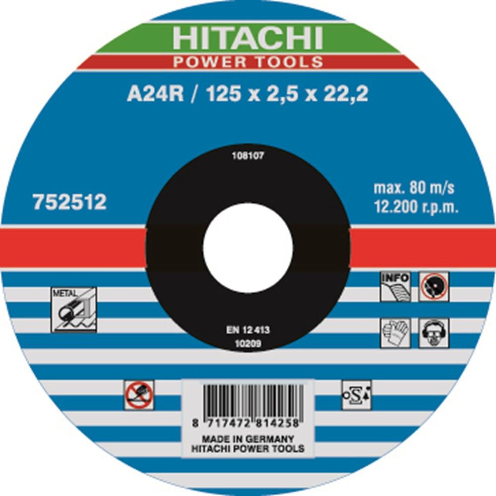 Disque abrasif Hikoki 752515; 230x3,0 mm