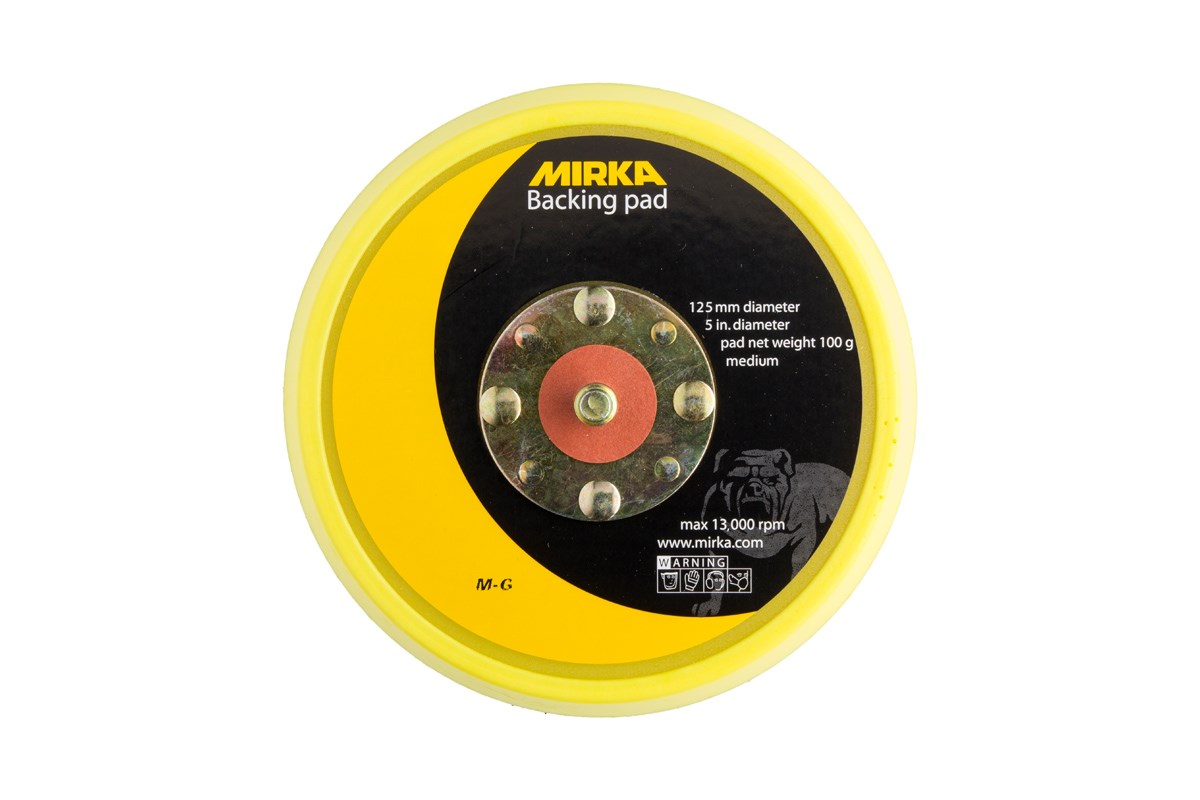 Tampon d'interface de protection Mirka 8295191511; 5/16''; 125 mm; moyennement dur