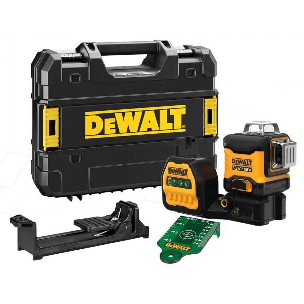 Niveau laser de ligne transversale DeWalt DCE089NG18; vert