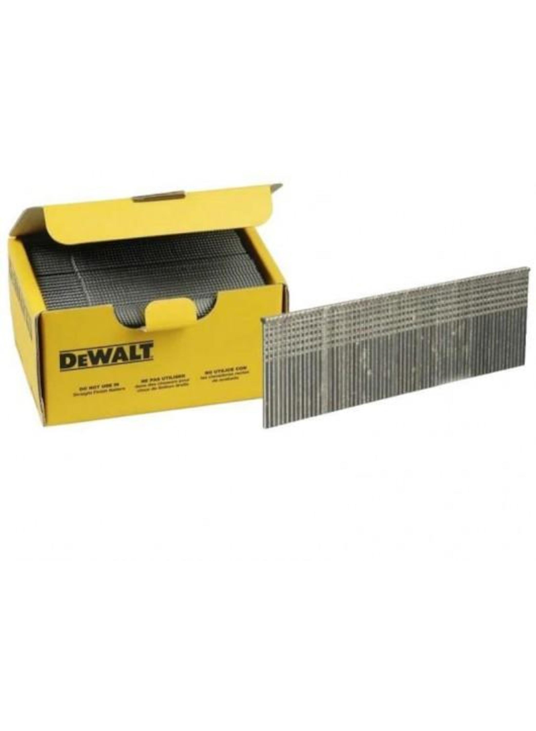 Ongle DeWalt DNBT1830GZ; 1,25x30 mm; 5000 pièces galvaniser