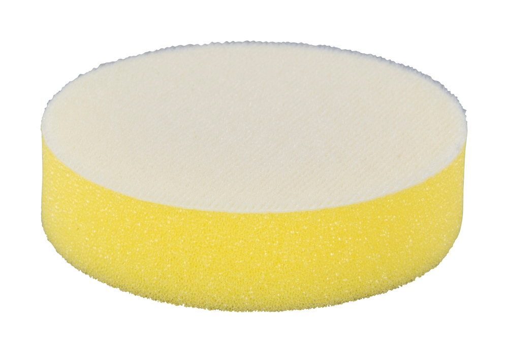 Éponge de polissage Makita 191N90-9; 80 mm; jaune
