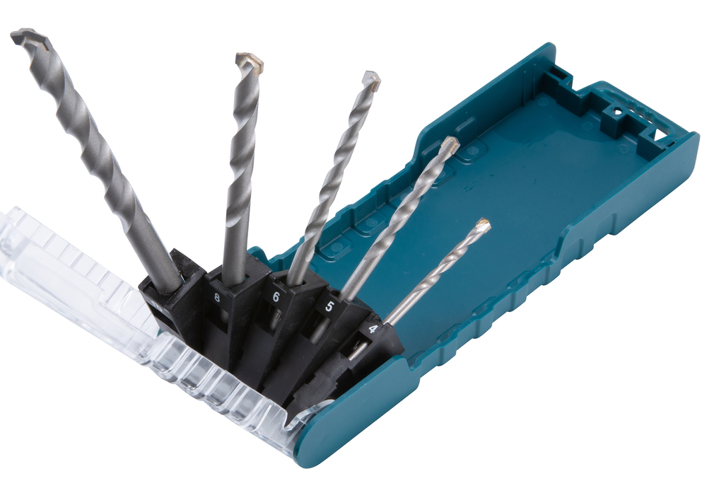 Jeu de forets pour maçonnerie Makita E-11536; 4-10 mm; 5 unités