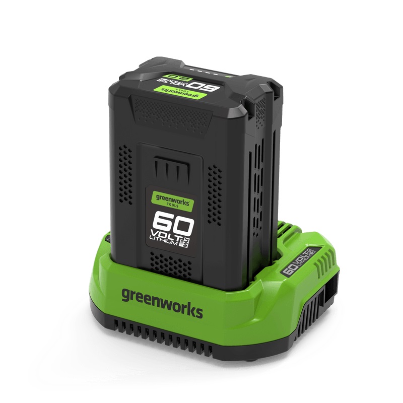 Batterie Greenworks GSK60B2; 60 V; 2,0&nbsp;Ah; Li-ion + Chargeur