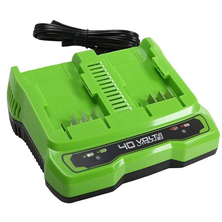 Chargeur Greenworks G40x2CUC2; 40 V