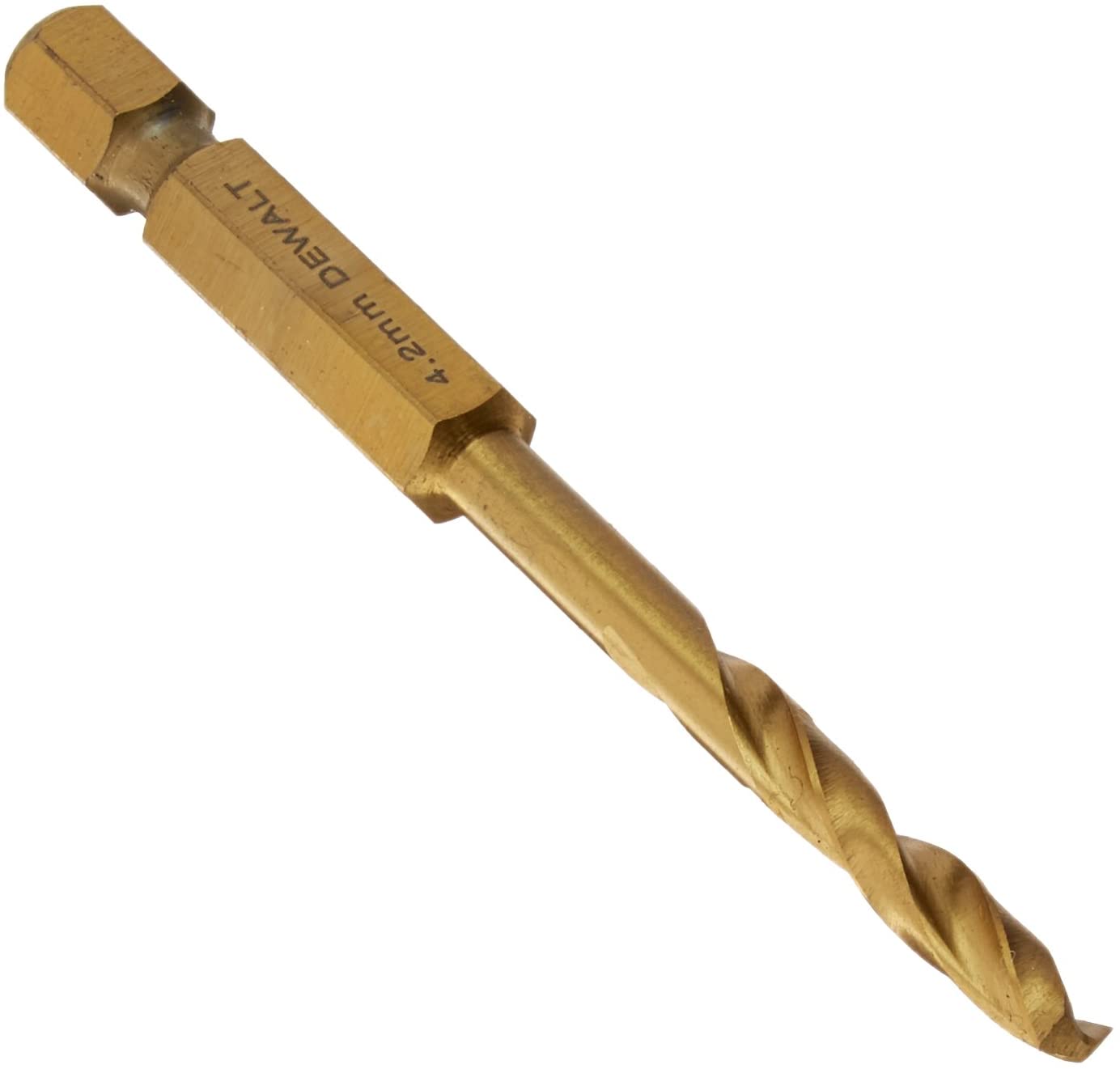 Foret en métal DeWalt Impact Titanium; 4,2x31/71 mm
