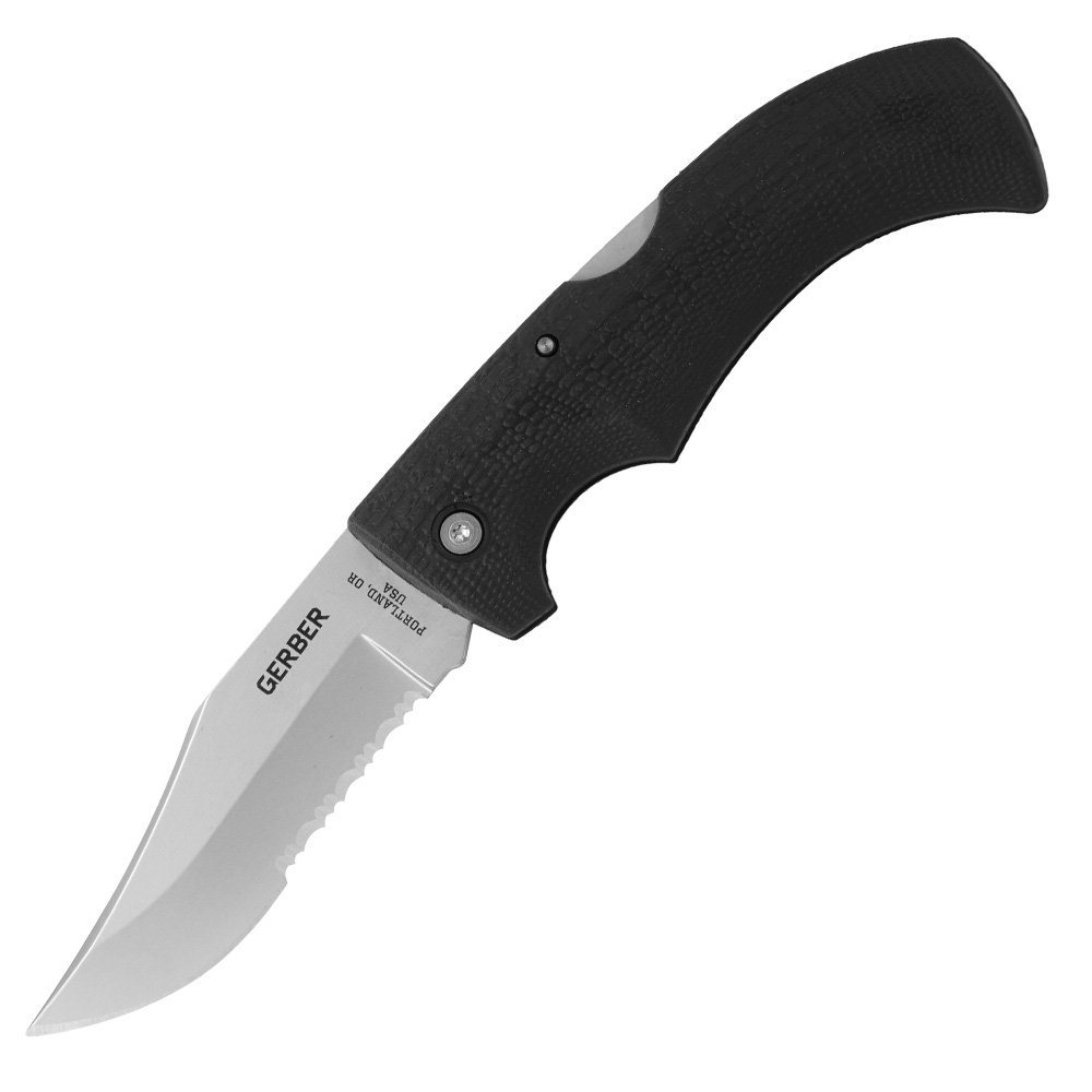 Couteau à lame dentée Gerber Gator Clip Point