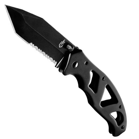 Couteau à lame dentée Gerber Paraframe II-Tanto